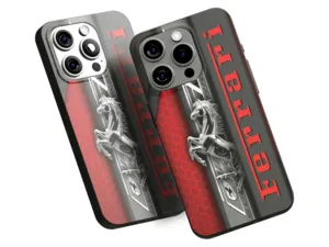 Ferrari Coque Silicone Smartphone Design Minimal Stylé